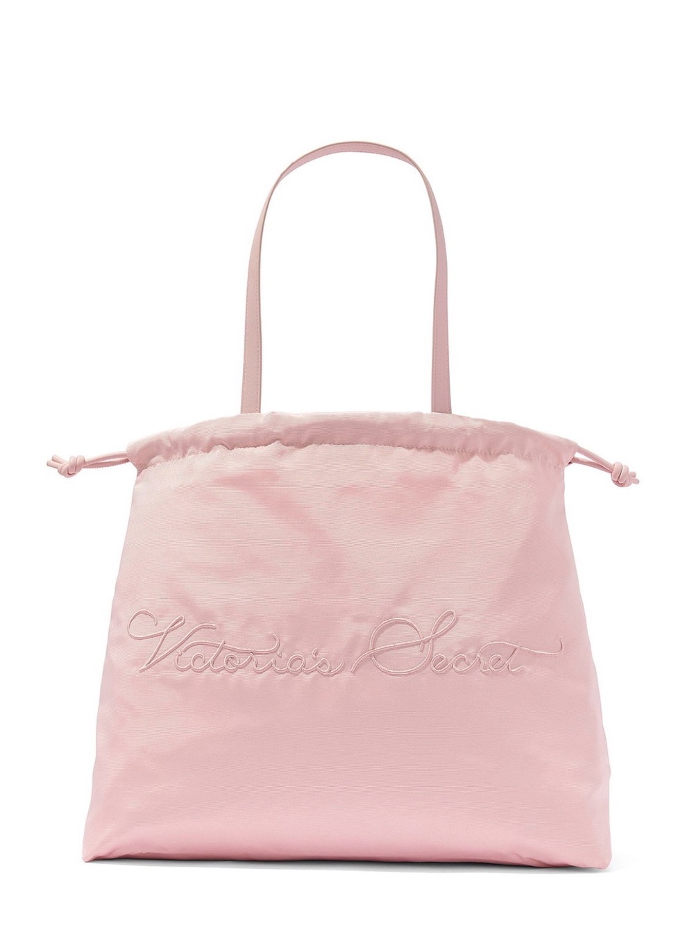Victoria's Secret Pale Pink Drawstring Tote